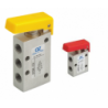 Ventil manual 5/2, alimentare aer G1/8, actionare maneta
