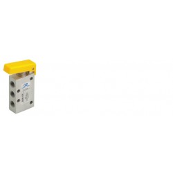 Ventil manual 5/2, alimentare aer G1/8, actionare maneta