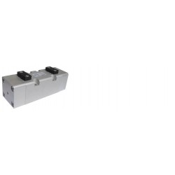Ventil 5/3 ISO3, dublu comanda pneumatica, centrul inchis