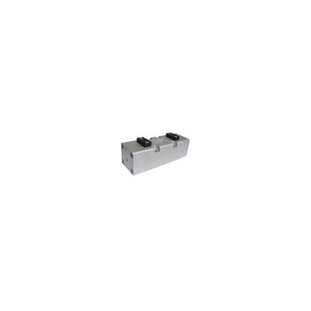 Ventil 5/3 ISO3, dublu comanda pneumatica, centrul sub presiune