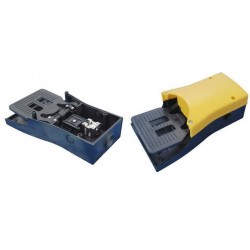 Pedala electrica NO/NC, bistabila fara protectie (capac rosu)