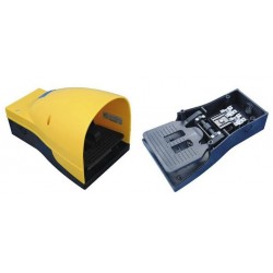 Pedala electrica NO/NC, bistabila,cu protectie, cu sistem de siguranta