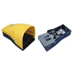 Pedala electrica NO/NC, monostabila cu protectie, cu sistem de siguranta