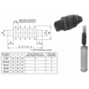 Protectie pentru tija cilindru pneumatic