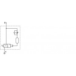 Valva mini oscilanta 3/2, filet G1/8