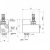 Valva de sens cu comanda pneumatica, filet G1/8 cu RFU integrat