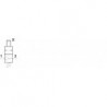 Valva de sens , revenire pneumatica, filet G1/8