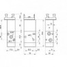 Ventil pneumatic panou, NO,filet G1/8, revenire arc