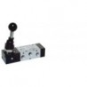 Ventil 5/2 ,levier  90 °, filet G1/8, revenire arc