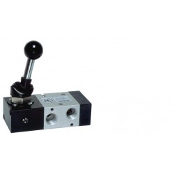 Ventil 3/2,levier 90 °,filet G1/4,revenire arc