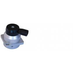 Ventil rotativ bistabil 4/3, filet G1/4, centrul deschis, iesiri laterale