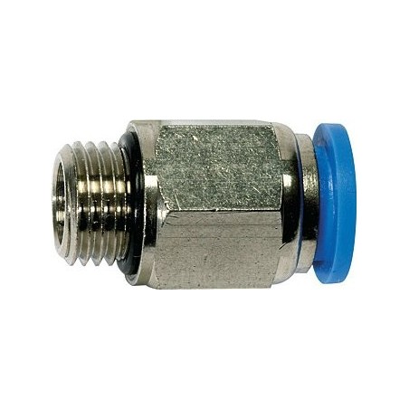 Cuple rapide push-in polimer drepte filet exterior
