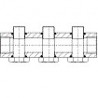 Distribuitor alimentare valve, filet G1/8