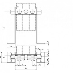 Distribuitor alimentare valve, filet G1/4