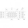 Placa de baza pentru ventile 18mm