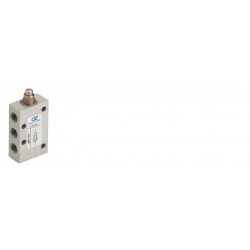 Ventil 5/2 actionat mecanic,16 mm, filet G1/8,revenire arc
