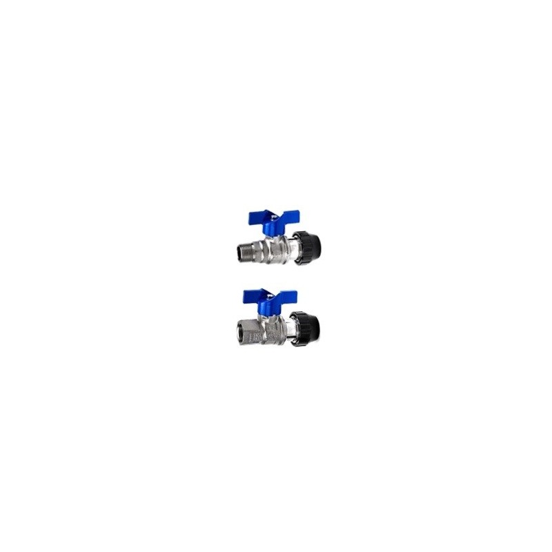 Robinet filet ext./int. + cupla teava polimer I