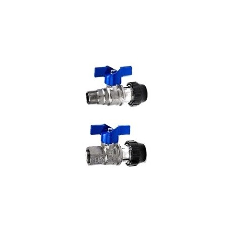 Robinet filet ext./int. + cupla teava polimer I
