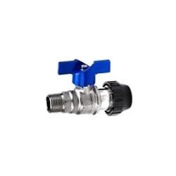 Robinet filet ext./int. + cupla teava aluminiu I