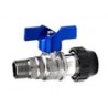 Robinet filet ext./int. + cupla teava aluminiu I
