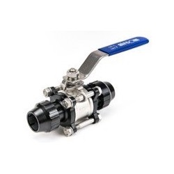 Robinet inox sfera racord teava aluminiu
