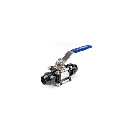 Robinet inox sfera racord teava aluminiu