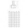 Racord filet interior cu bradut