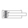 Cilindri pneumatici ISO 6432 M21M3, magnetici, dublu efect, amortizat