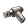 Regulator metalic flux valva