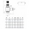 Regulator metalic flux bidirectional