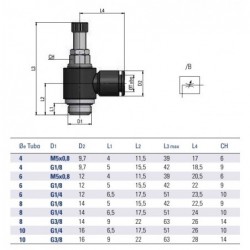 Regulator polimer flux bidirectional