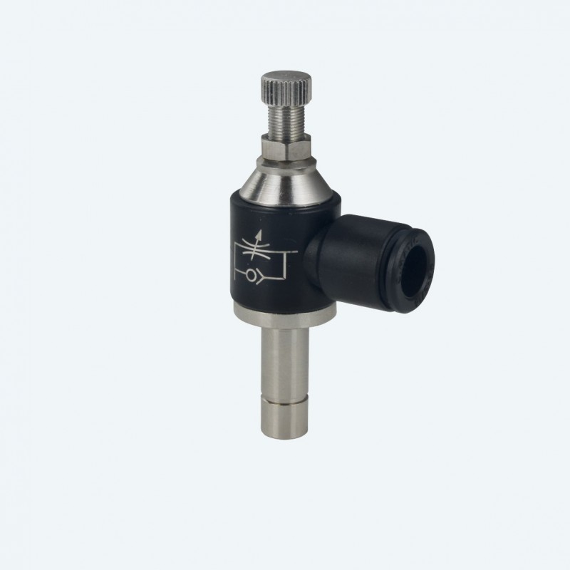 Regulator polimer flux valva
