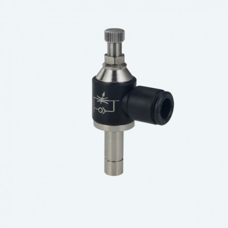 Regulator polimer flux valva