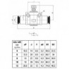 Regulator polimer flux unidirectional