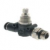 Regulator polimer flux valva