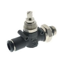 Regulator polimer flux valva