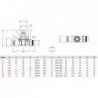 Regulator polimer flux valva