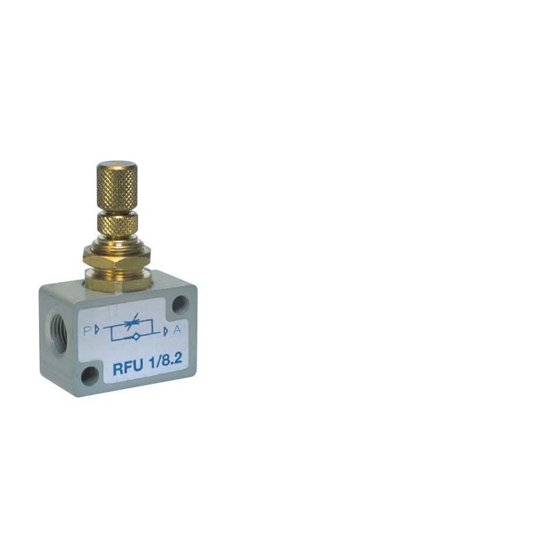 Regulator metalic flux unidirectional