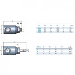 Cupla mama ISO 6150 C-14 filet exterior/bradut