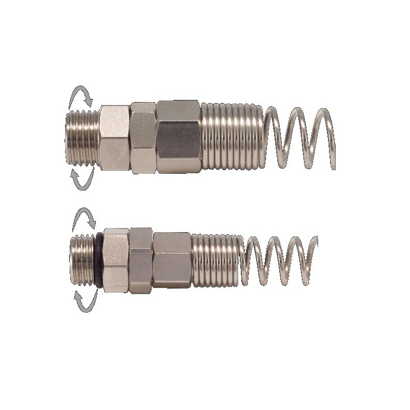 Racord Tub filet exterior cu arc rotativ