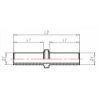 Cuple rapide push-in polimer dublu conector