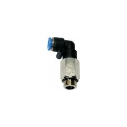 Cuple rapide push-in polimer ''L" extins filet exterior