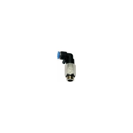 Cuple rapide push-in polimer ''L" extins filet exterior