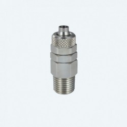 Racord drept push-on rotativ filet exterior