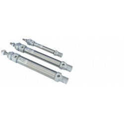 Cilindri pneumatici ISO 6432 M21S1, nemagnetici, simplu efect, arc revenire neamortizat
