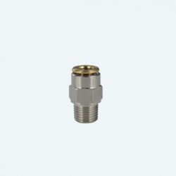 Racord metalic drept fil. ext. 80 bar