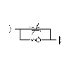 Regulator flux din polimer unidirectional