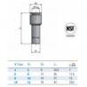 Reductie Push-In alama nichelata FPM