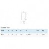 Manometru radial D40 Carcasa Metalica