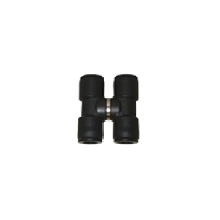 Cuple rapide push-in polimer cruce rotativa